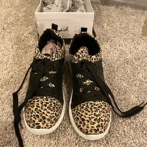 Leopard Print Sneakers